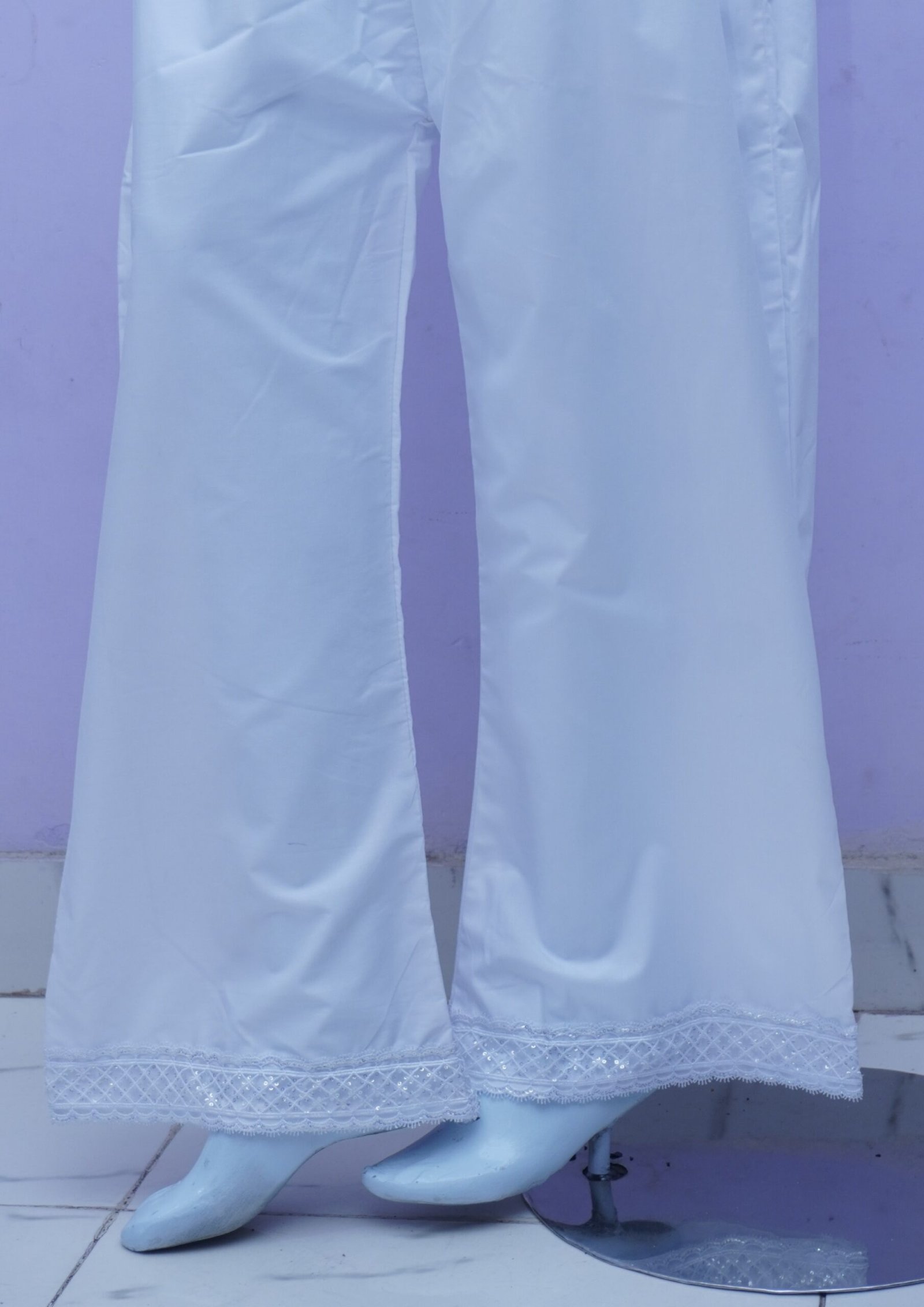 Lace Trouser stiched 1Pc