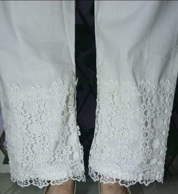 Lace trouser stiched 1Pc