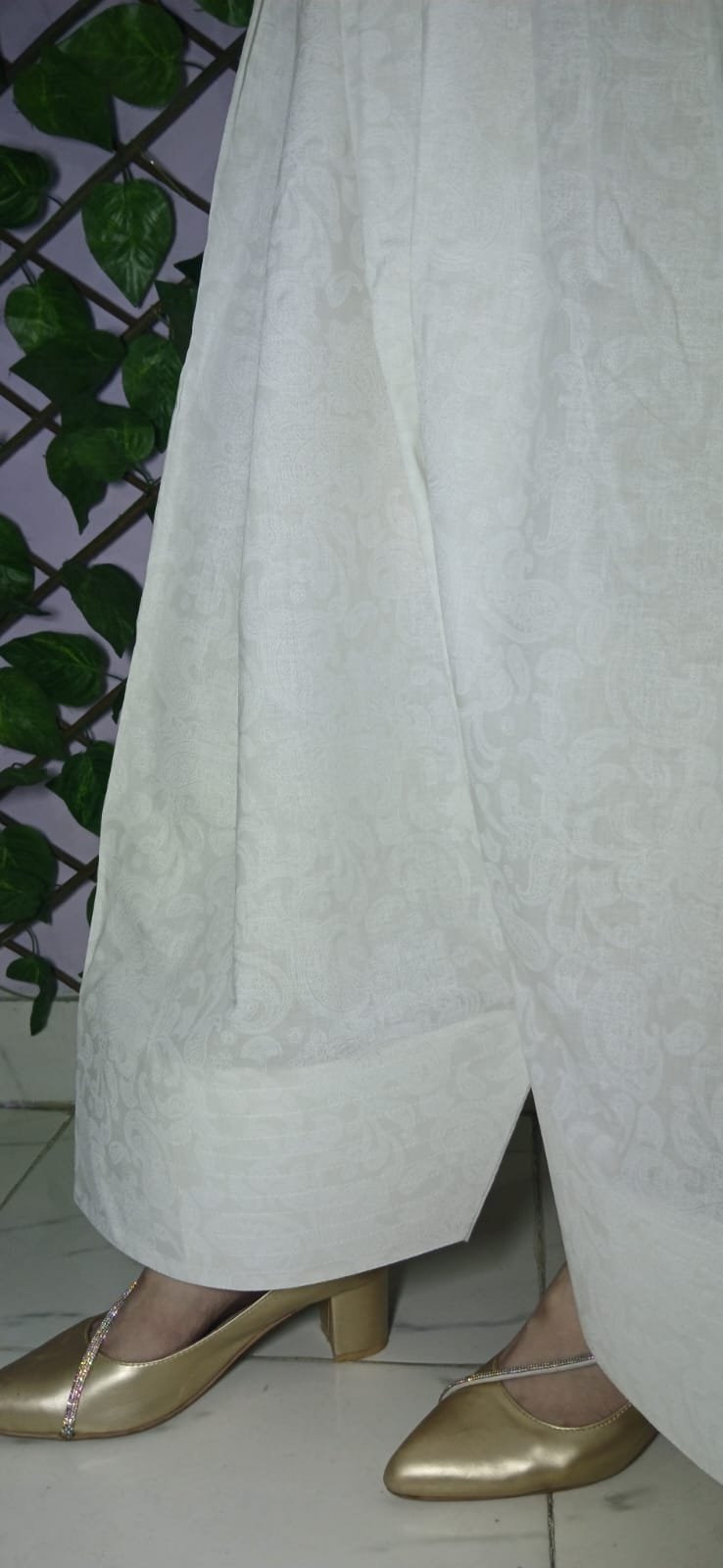 Farshi shalwar stiched 1Pc