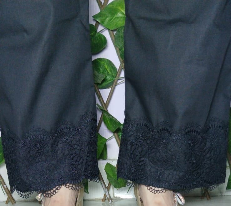 Lace Trouser stiched 1Pc