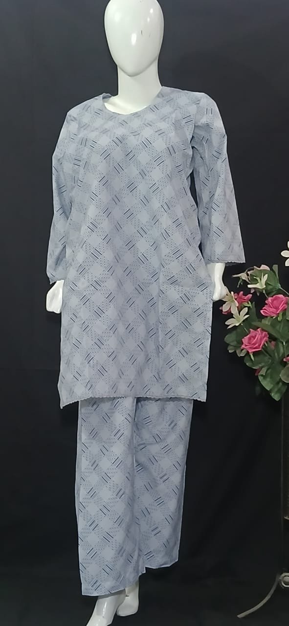 Winter Cotton Printed Stiched 2Pc
