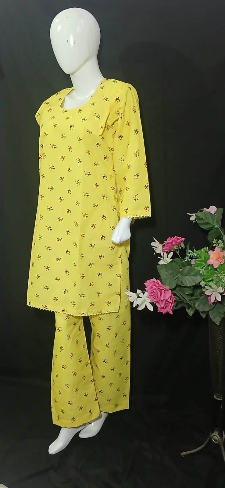 Winter Cotton Printed Stiched 2Pc