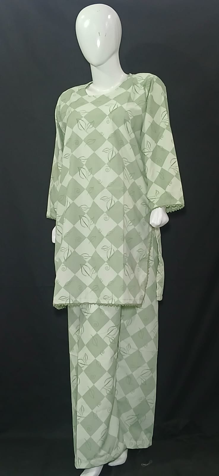 Winter Cotton Printed Stiched 2Pc